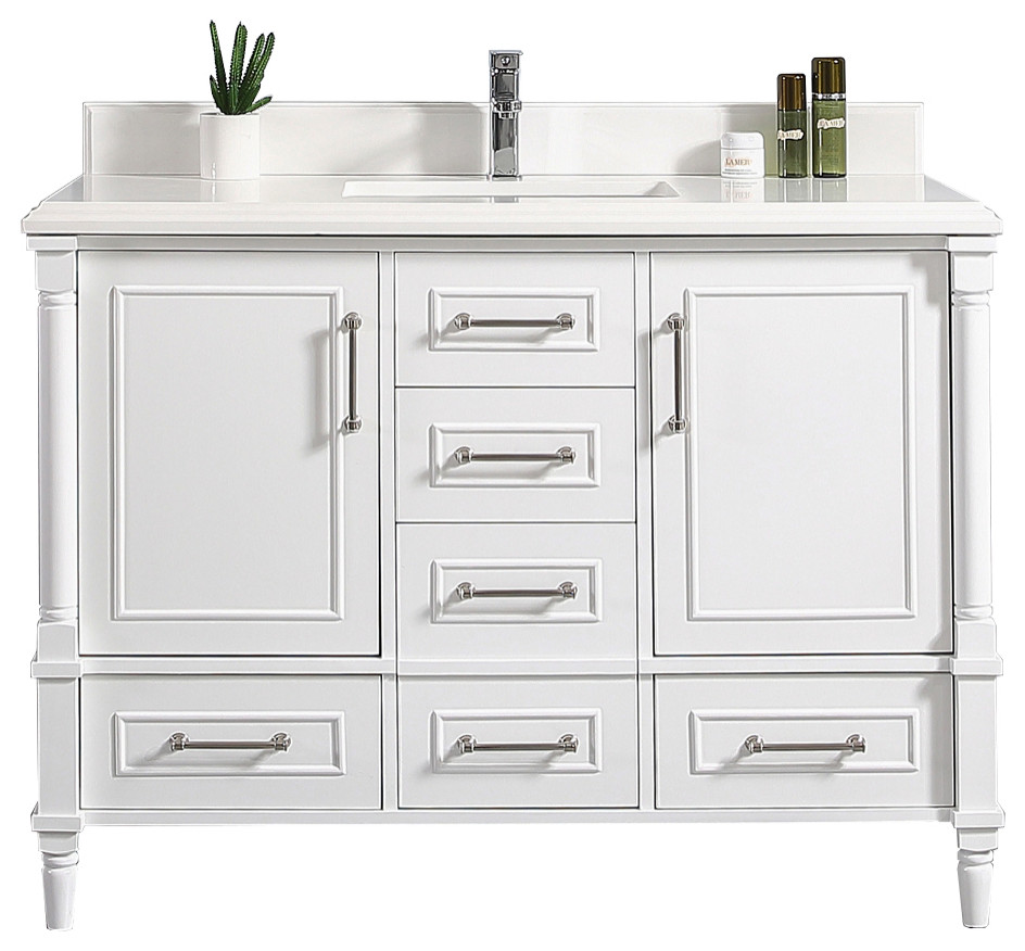 Willow Collections Aberdeen Bathroom Vanity Traditional Bathroom