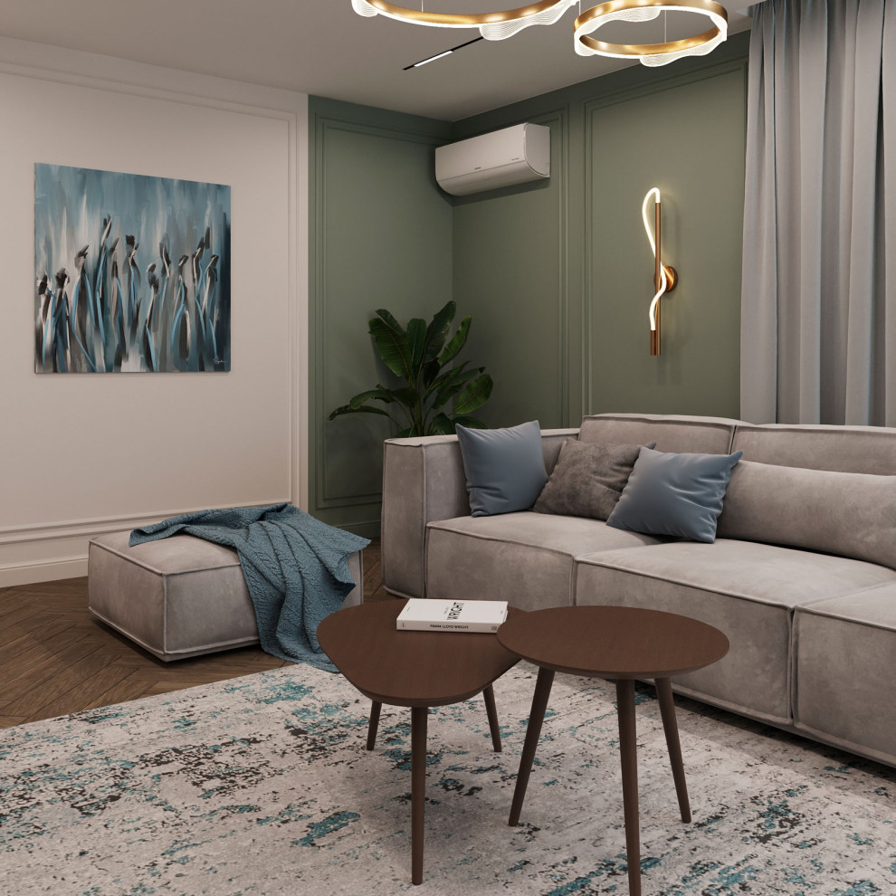 Дизайн-проект трехкомнатной квартиры