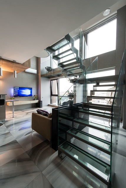 Современный Лестница modern-treppen