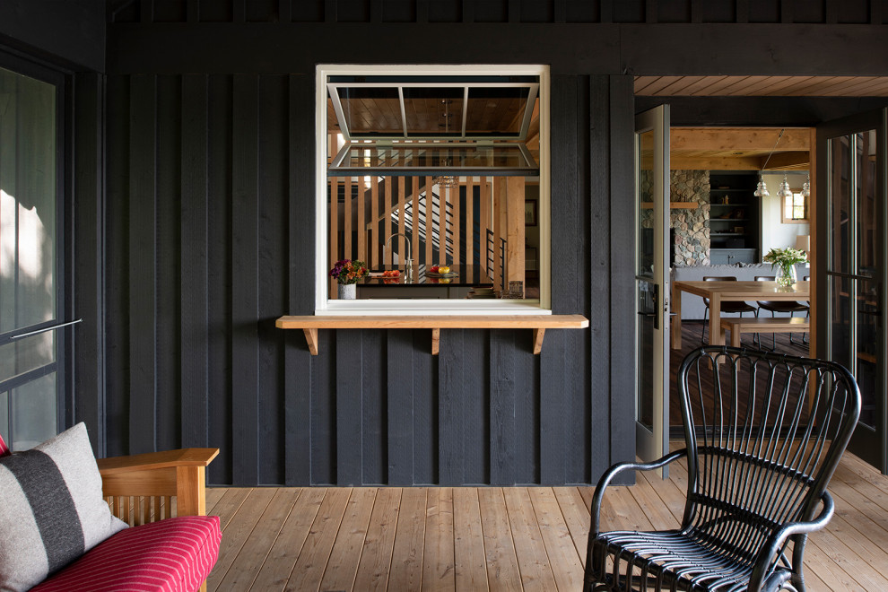 Kimble Cabin - Rustic - Porch - Minneapolis - by Rehkamp Larson ...
