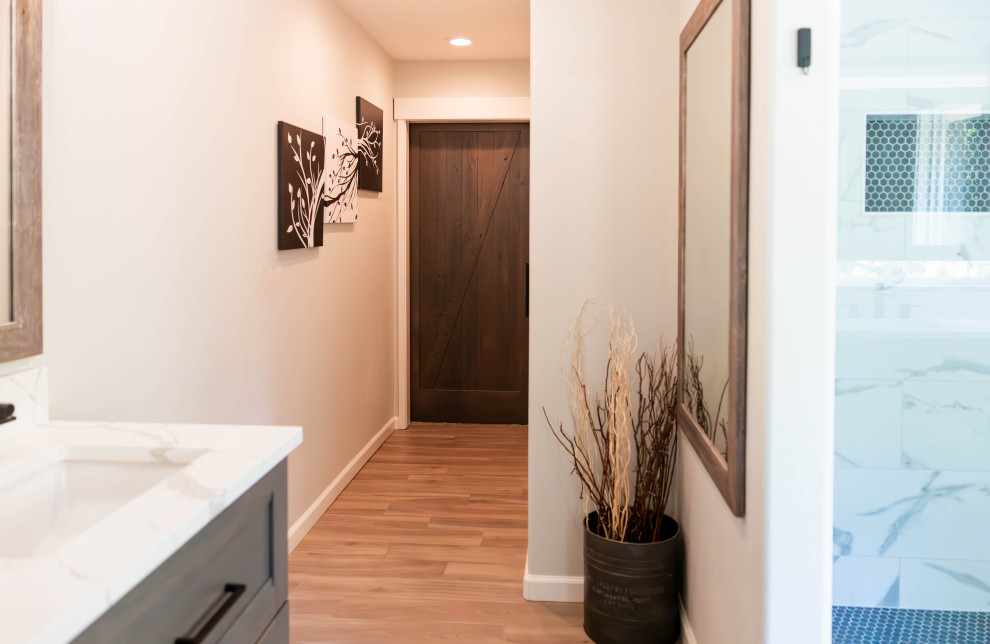 Modern Farm Master Bathroom