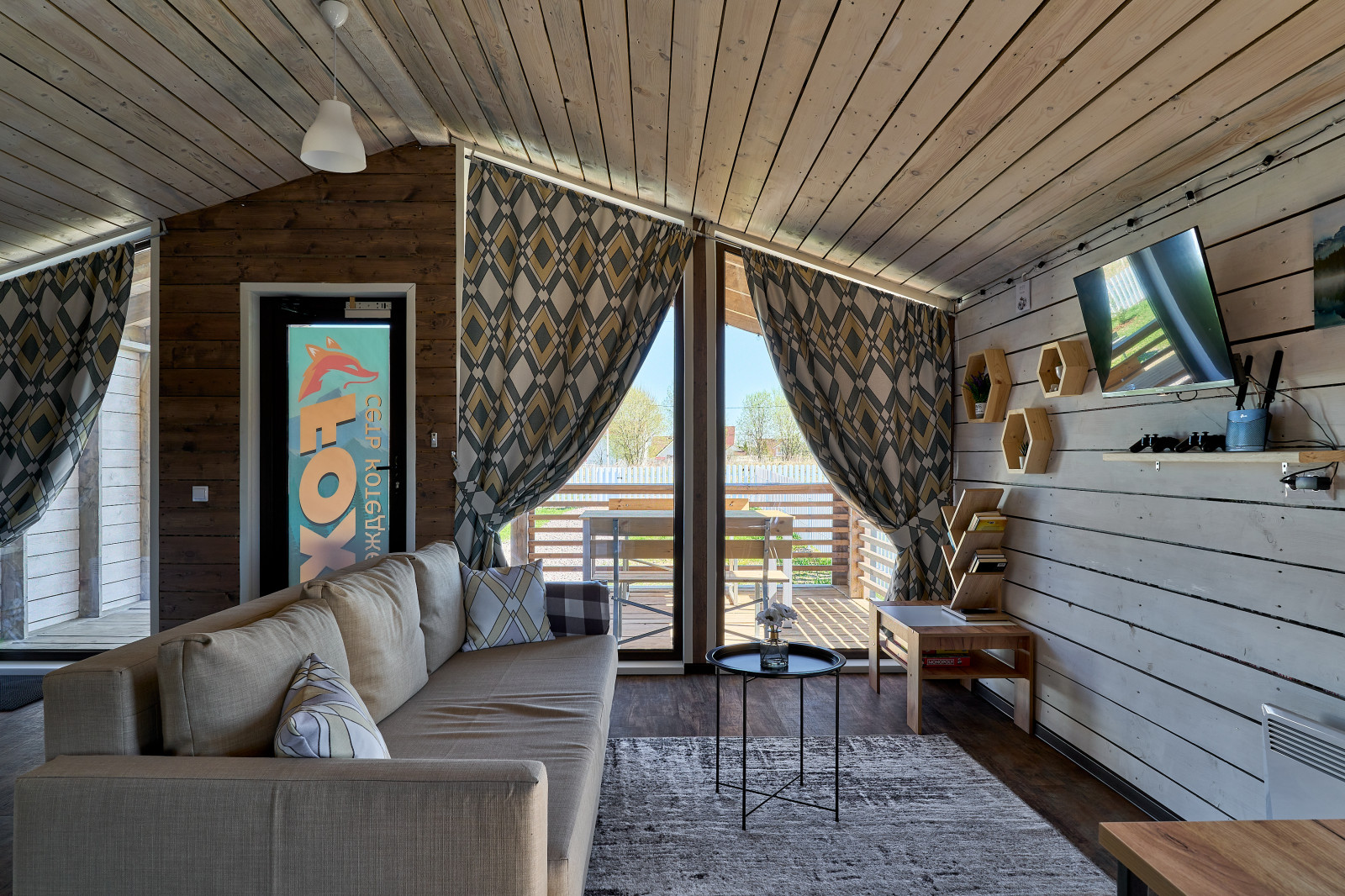 Сеть коттеджей FOX. Интерьер.