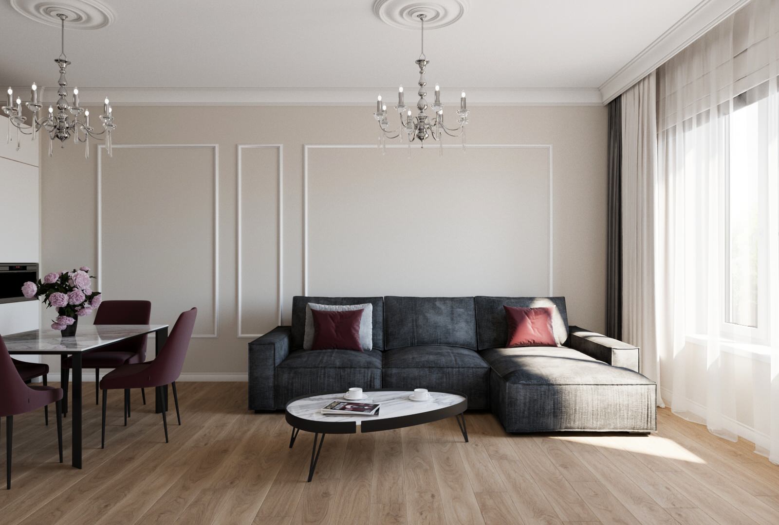 Диван Spensor Bordo