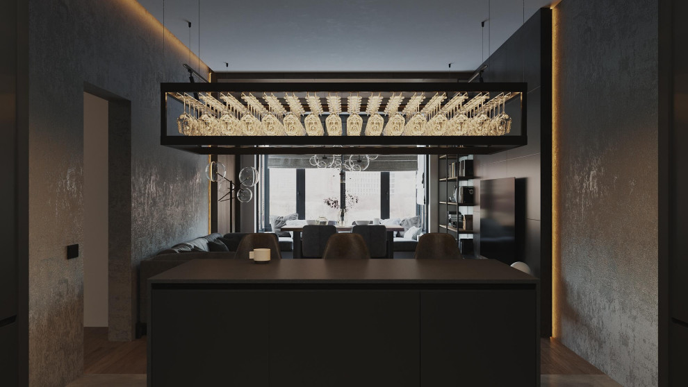 Современный лофт для молодой семьи