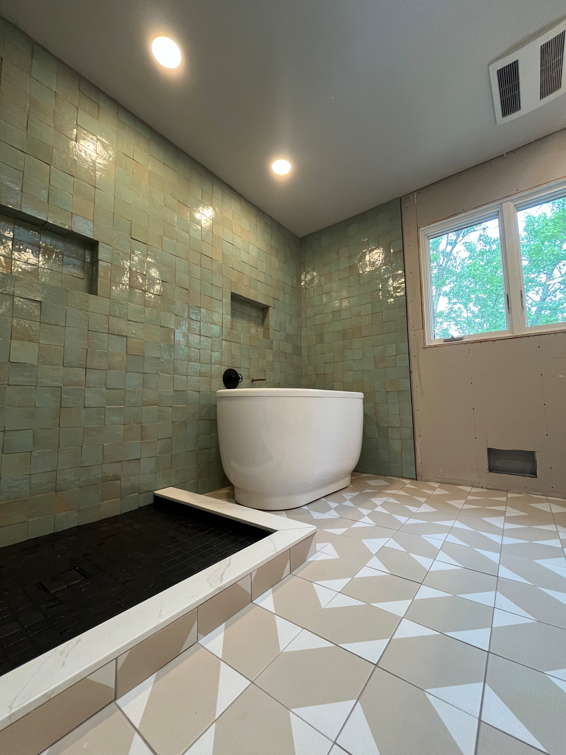 Morrocan and ceramic tile