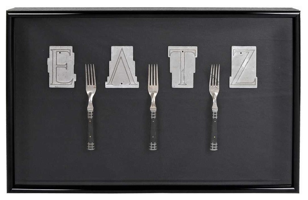 Forks and Letters "Eatz"