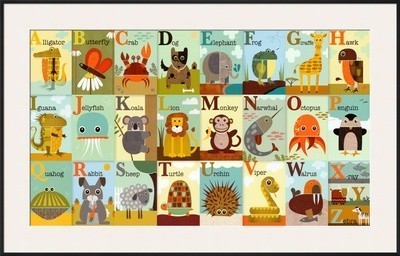 Alphabet Zoo by Jenn Ski
