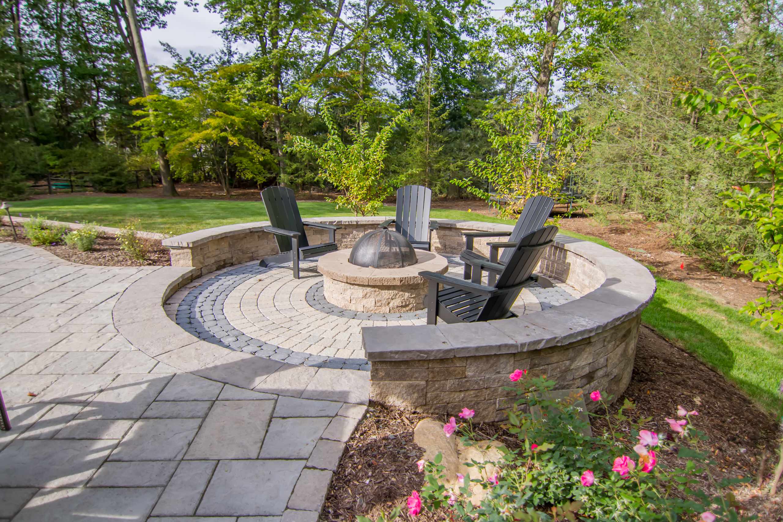 Creating a pool area on a sloped backyard