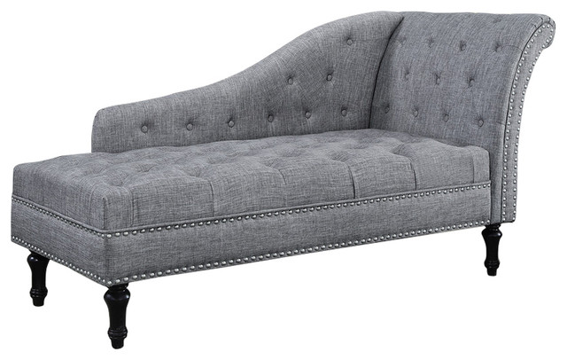 Deedee Chaise Lounge - Traditional - Indoor Chaise Lounge Chairs - by Rosevera Corporation | Houzz