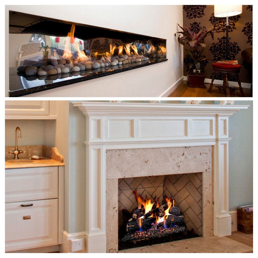 This or that Gas fireplace vs traditional fireplace Houzz AU