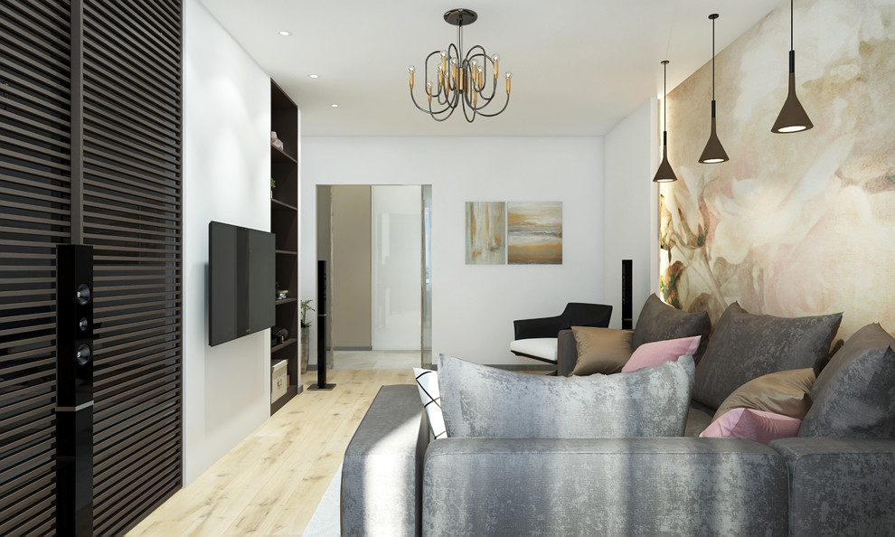 Гостиная в цветах