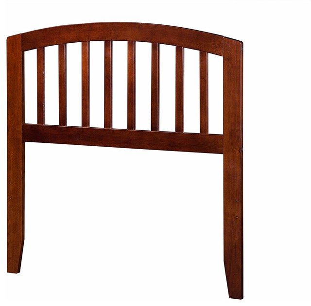 Traditional Twin Size Headboard, Solid Hardwood Construction