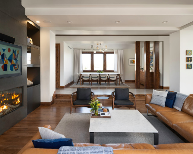 Entertainer's Oasis modern-living-room
