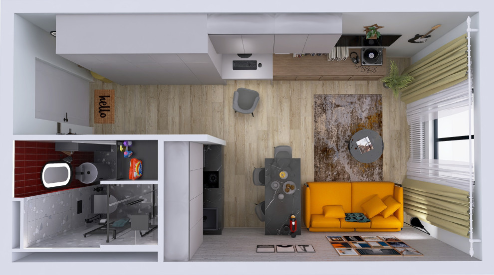 Проект студии для молодого студента