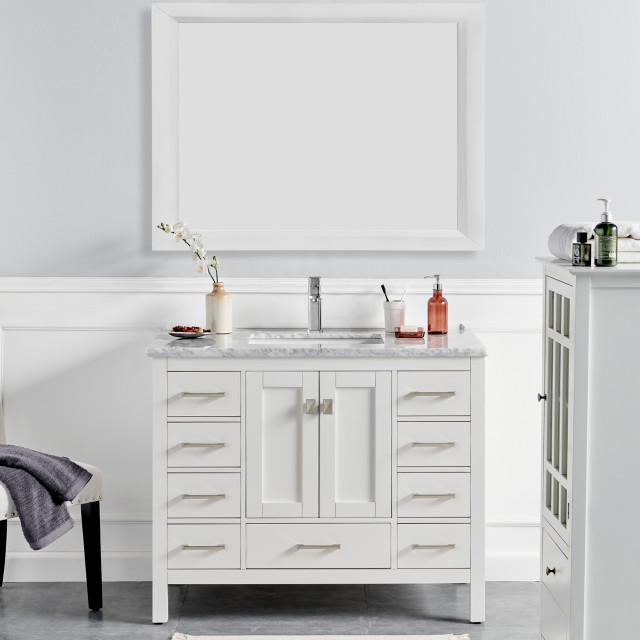 Eviva London Bathroom Vanity - Transitional - Bathroom ...