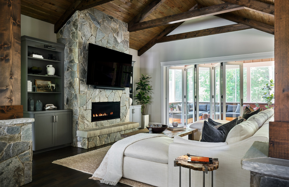 Modern Rustic Living Room