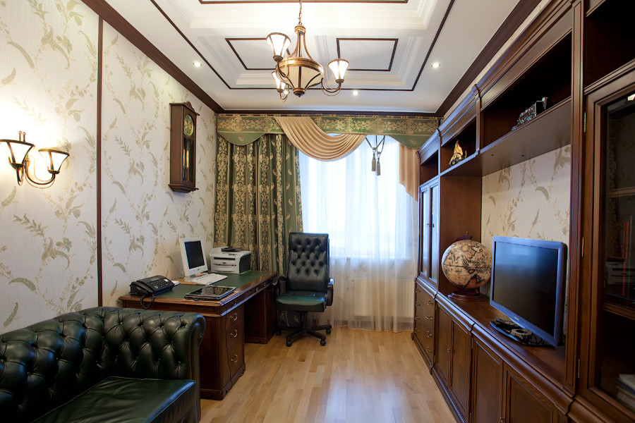 Дворцовая классика (фото готовой квартиры)