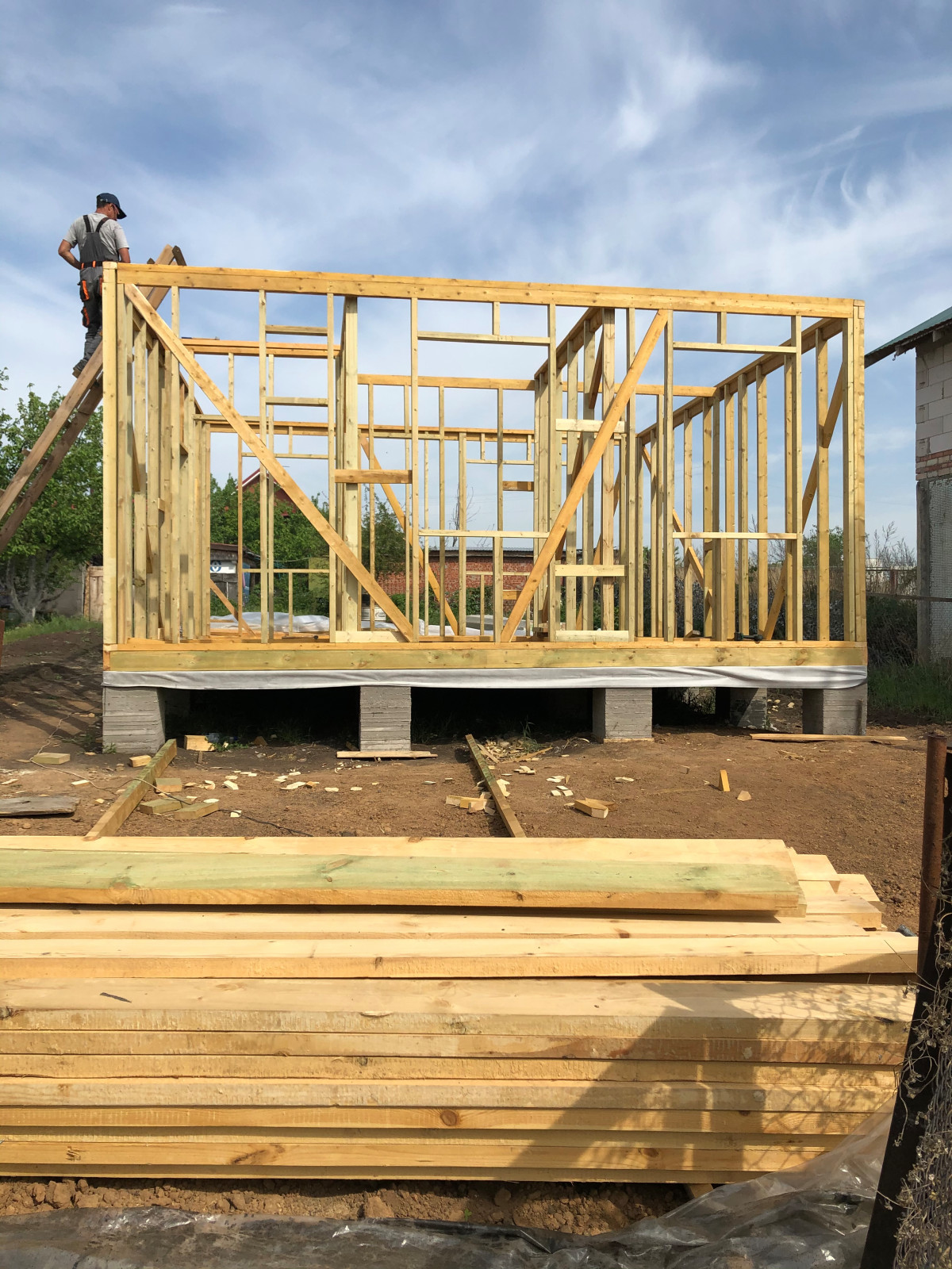 Каркасный дом