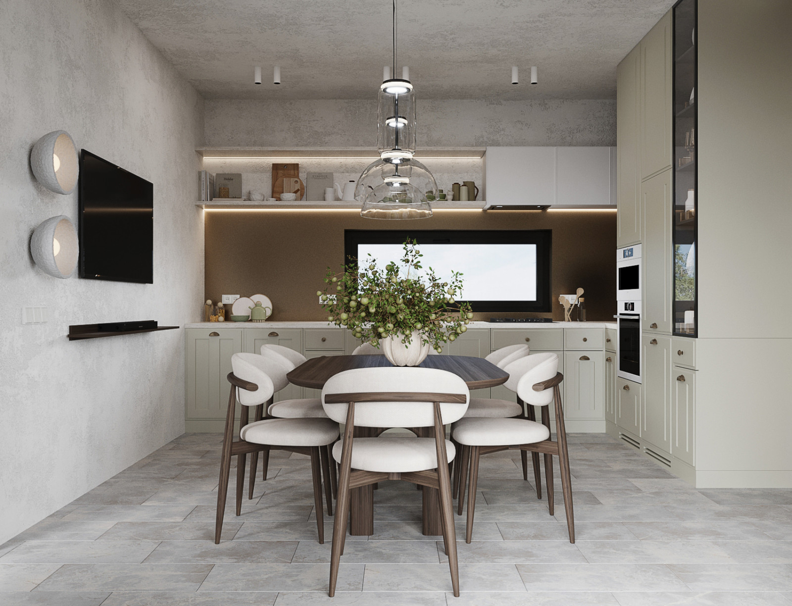 Частный дом в стиле джапанди