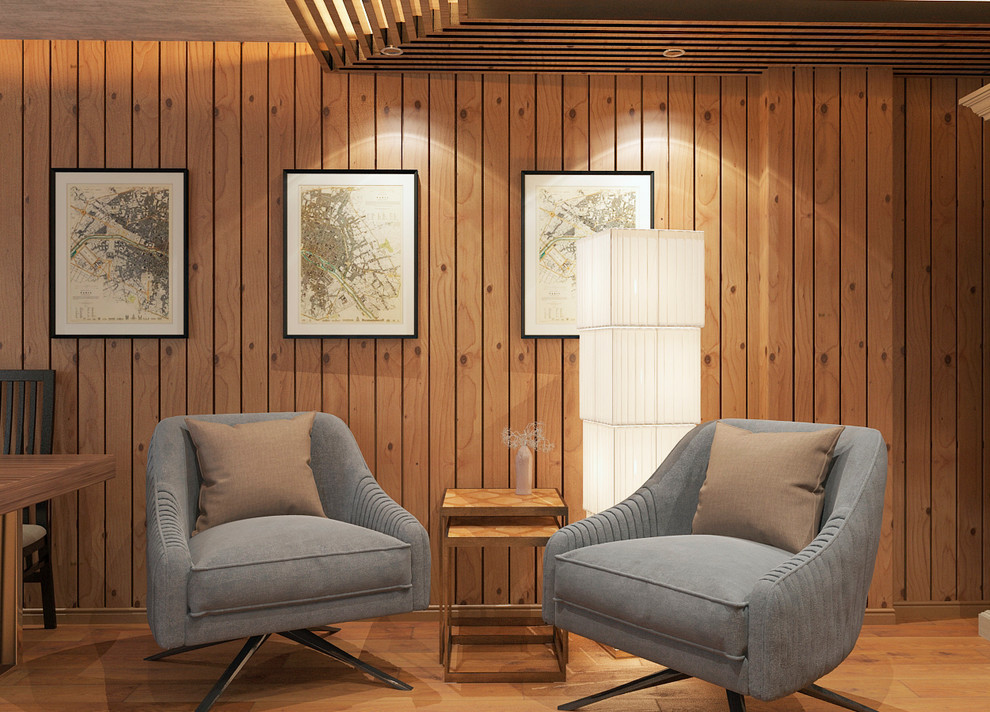 Дизайн-проект реконструкции загородного дома в пригороде Екатеринбурга