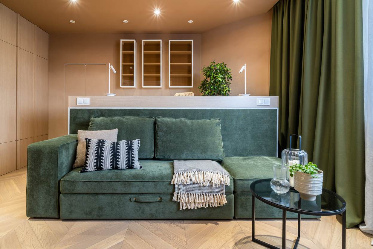 Гостиная на испанском берегу