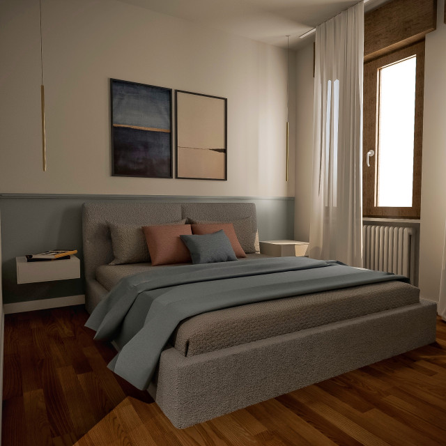 De Angeli - Milano contemporary-bedroom