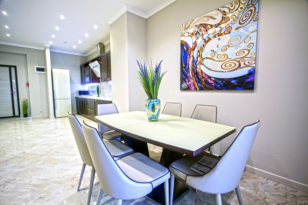 Фото: Современный и практичный интерьер