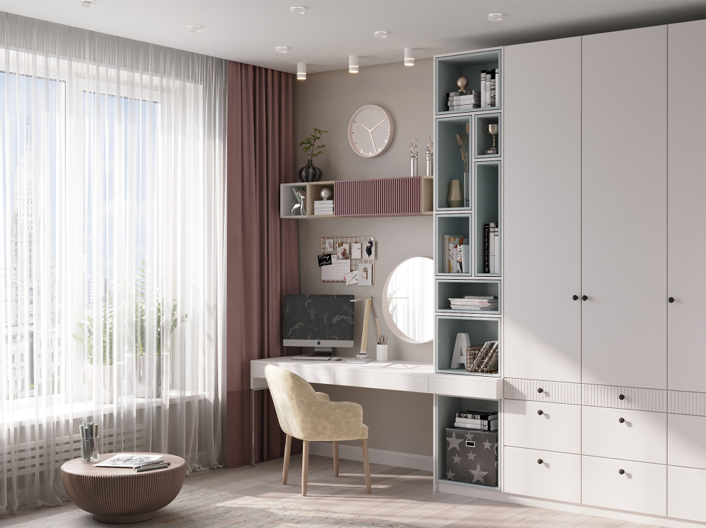 Детская для девочки 10 лет в 3-к. квартире ЖК "HeadLiner"