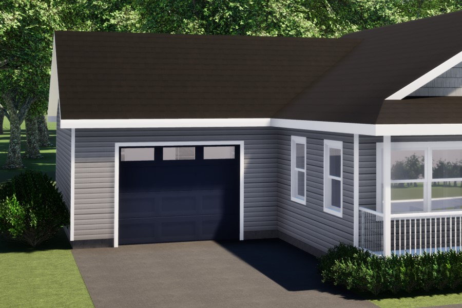 Home design - transitional home design idea