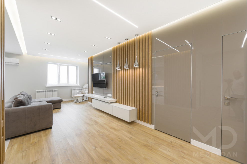 Мебель в стиле минимализм для квартиры 90м2