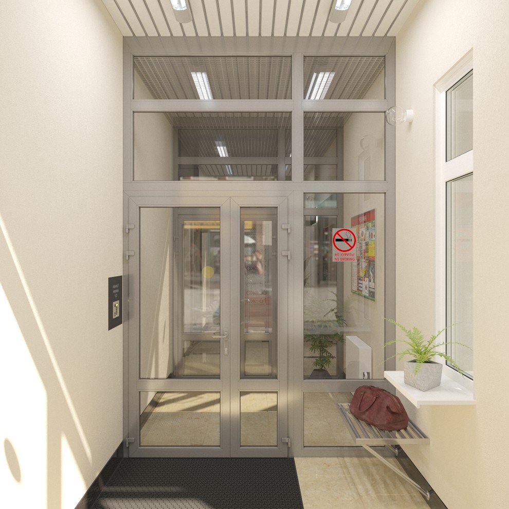 Дизайн интерьера подъездов.