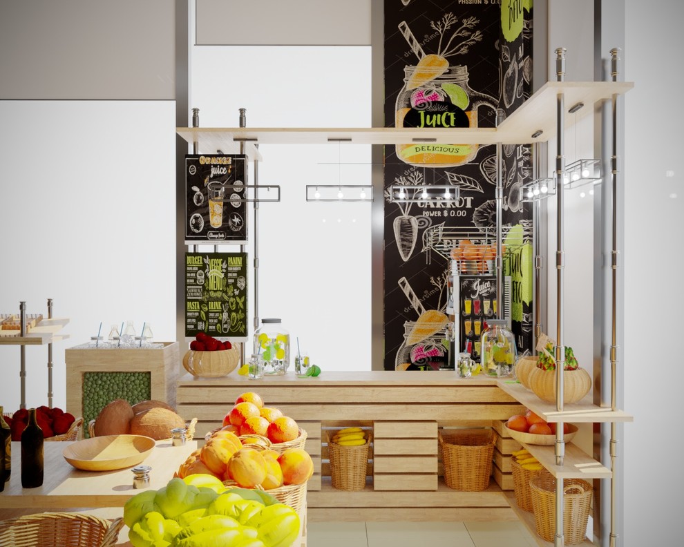 Дизайн-проект отдела фруктов и овощей в магазине формата «Минимаркет» площадью 2