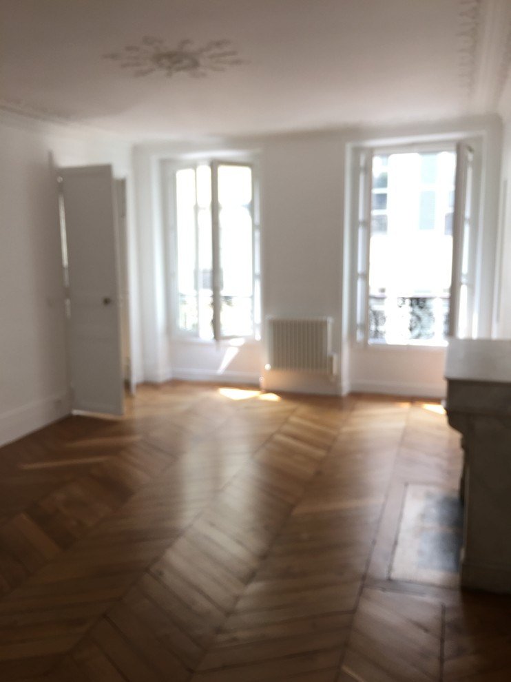 peinture  appartement Haussmannien Paris