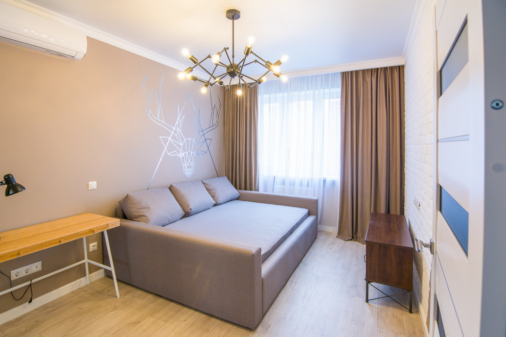 Ремонт по дизайн-проекту 1-комнатной квартире. ЖК Панорама, г.Краснодар,