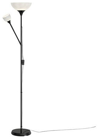 Floor Lamp Reading Led Light With Adjustable Spotlight Arm Included Bulb -  Contemporary - Floor Lamps - by Imtinanz, LLC | Houzz