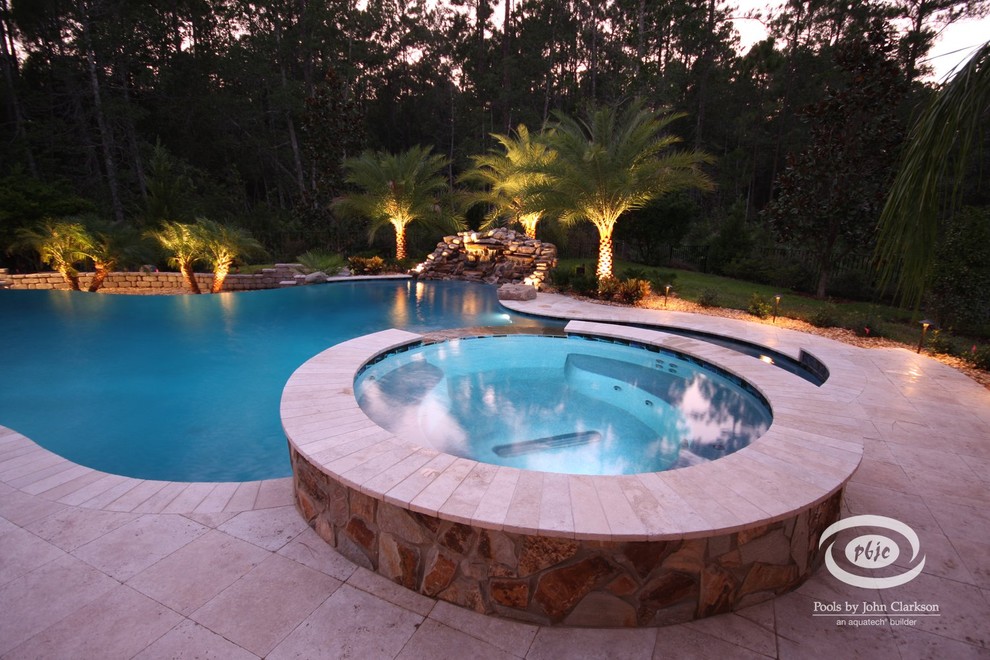 Design ideas for a tropical pool in Jacksonville.