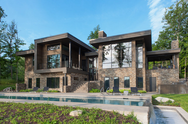 Exterior contemporain-facade