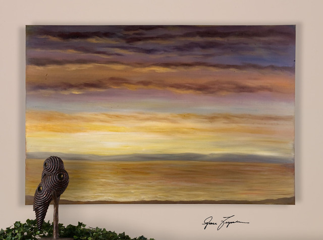 Uttermost Spacious Skies Hand Painted Wall Art
