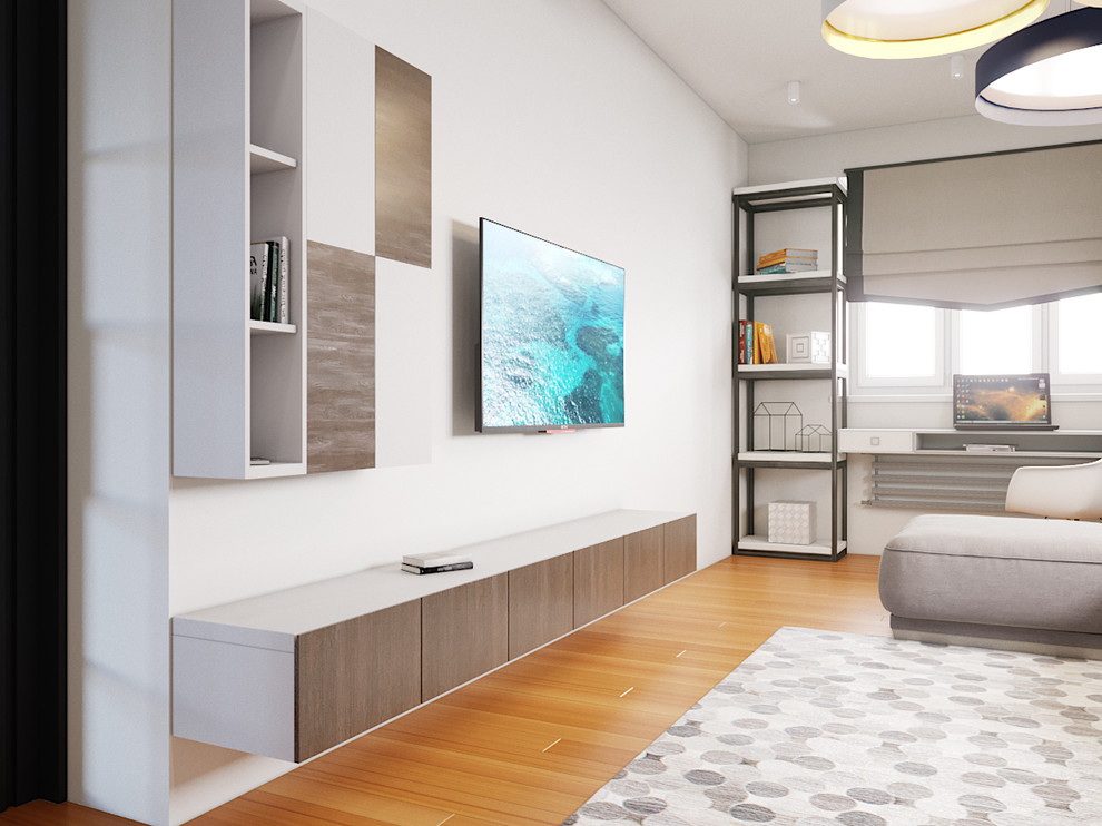 Дизайн-проект 3-х комнатной квартиры в современном стиле