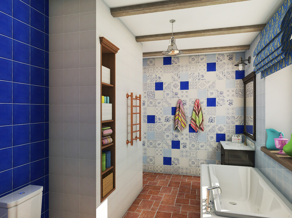 bathroom, kudinovo house