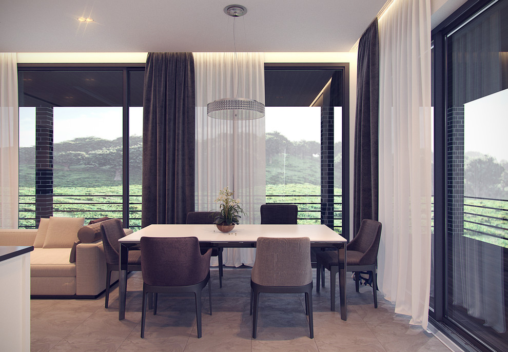 Дом с панорамойк