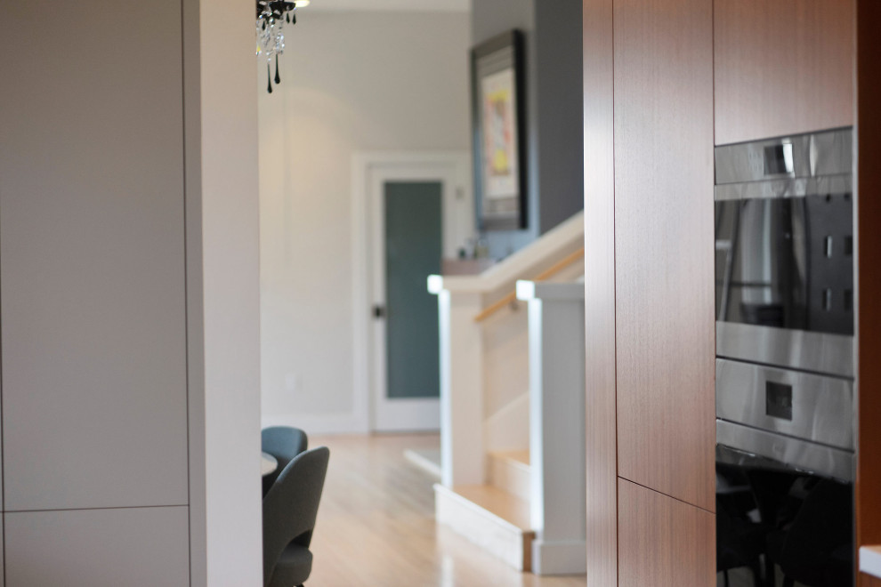 Example of a minimalist home design design in San Francisco