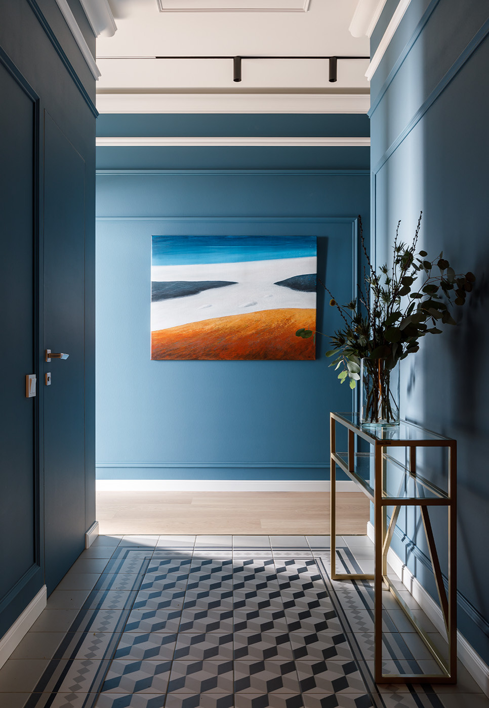 Стилизация интерьера в ЖК Монополист