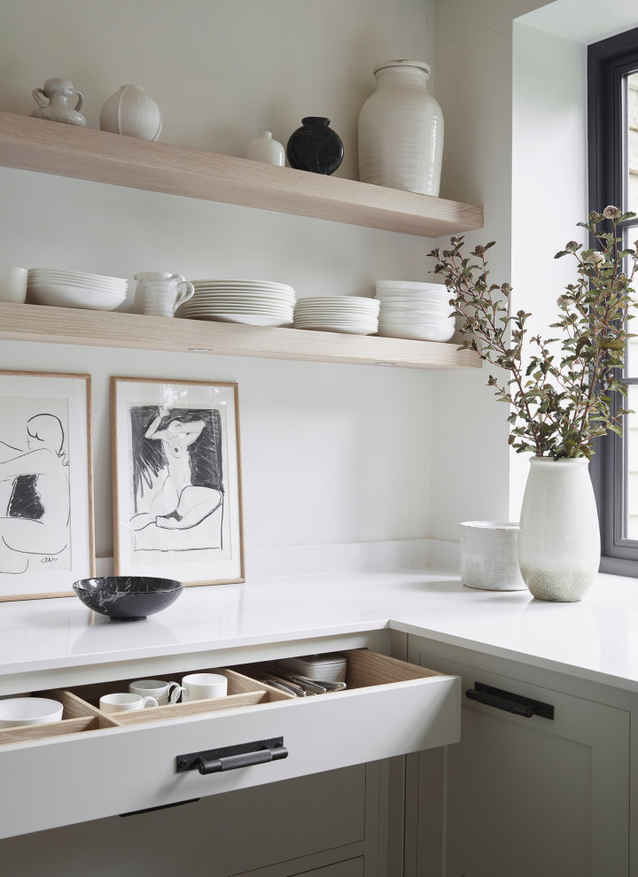 Traditional kitchen in London.