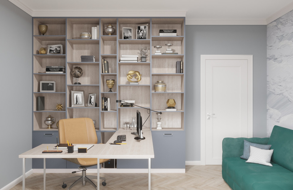 Дизайн интерьера двухэтажного дома 120 кв.м.