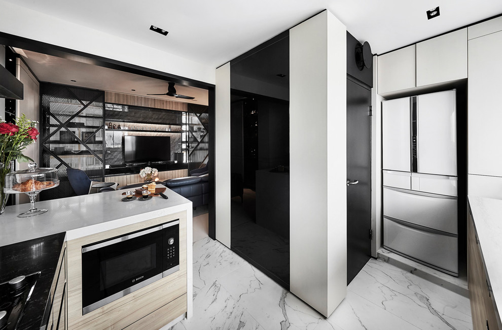 Photo of a modern kitchen in Singapore.