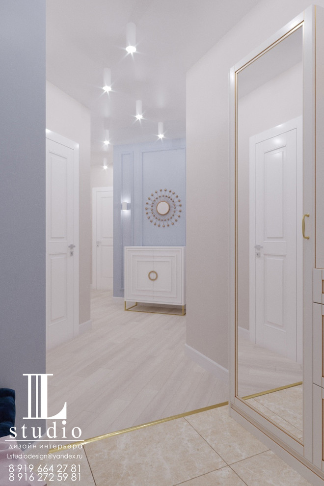 Неоклассика с голубыми акцентами