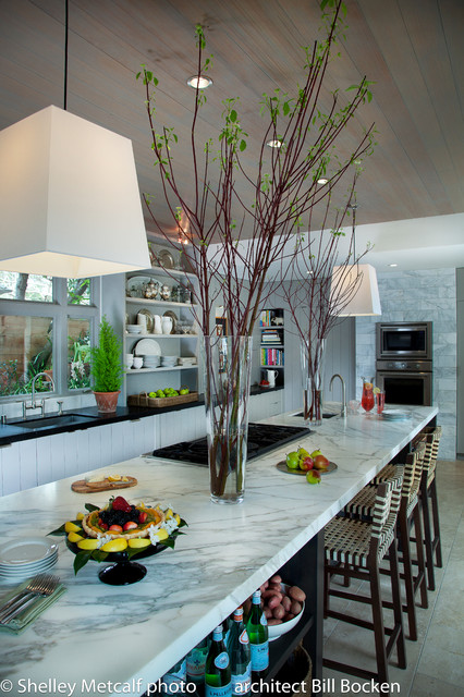 The New Villa contemporary-kitchen