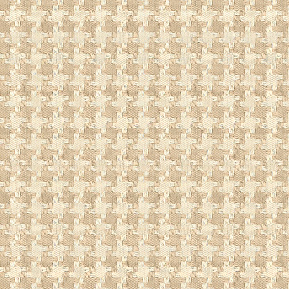 Cream Knit Houndstooth Fabric