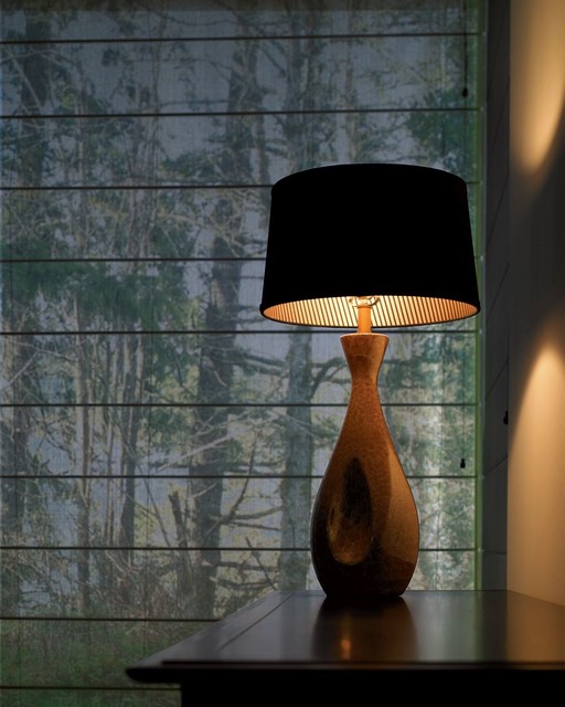 Roman Shades contemporaneo-camera-da-letto